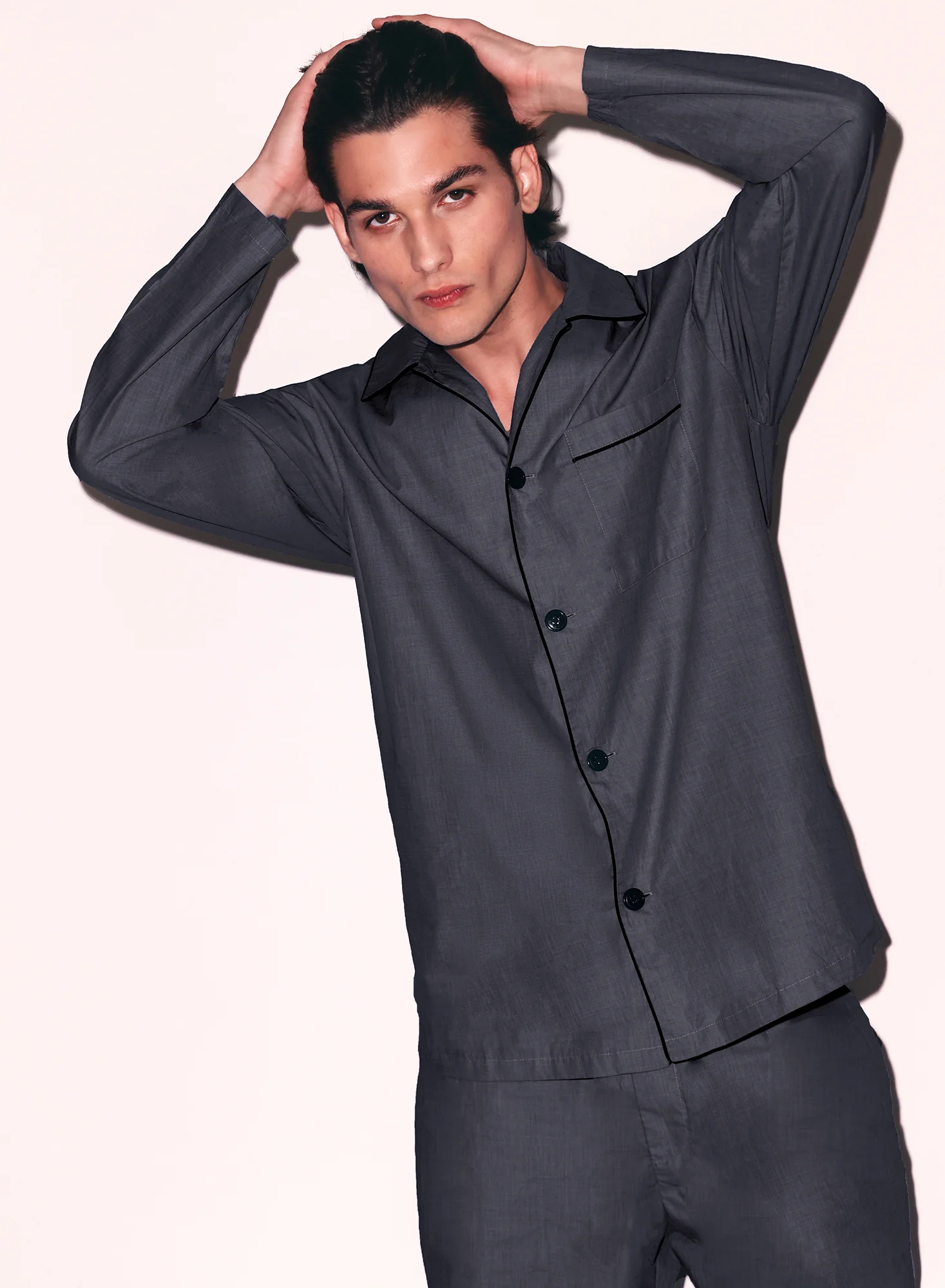 Poplin PJ Top