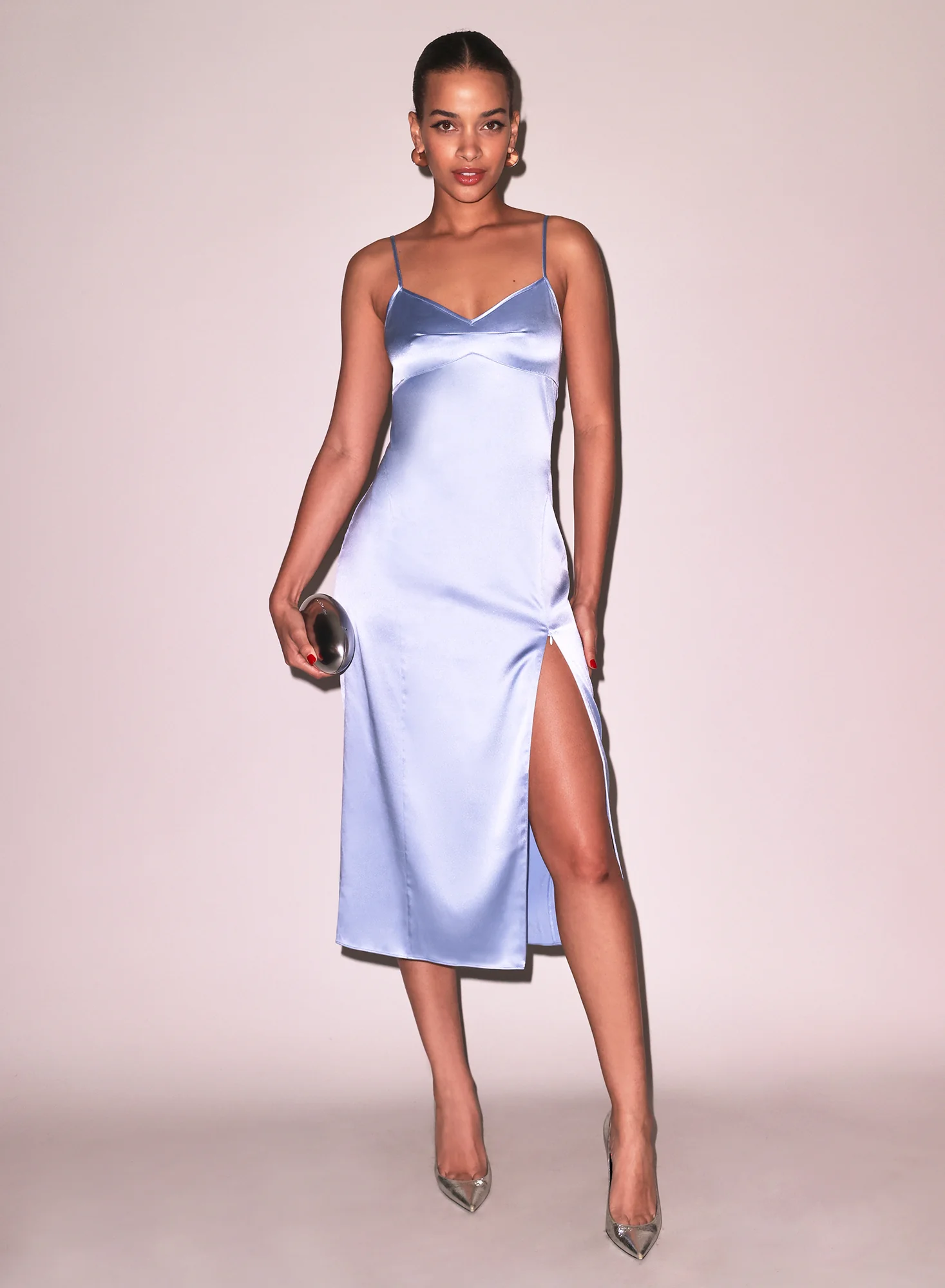 Silk Zip Slip